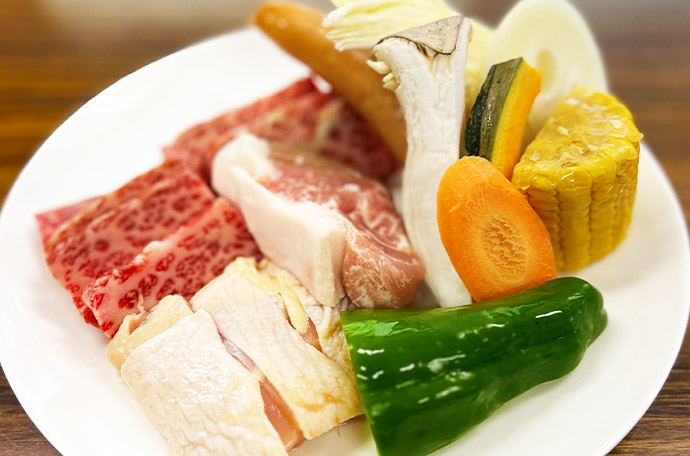 兵庫県産牛や伊丹米など、地元の上質な食材を使ったこだわりの美味しさ！